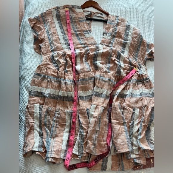 Lulus Linen babydoll dress NWT - Picture 10 of 16